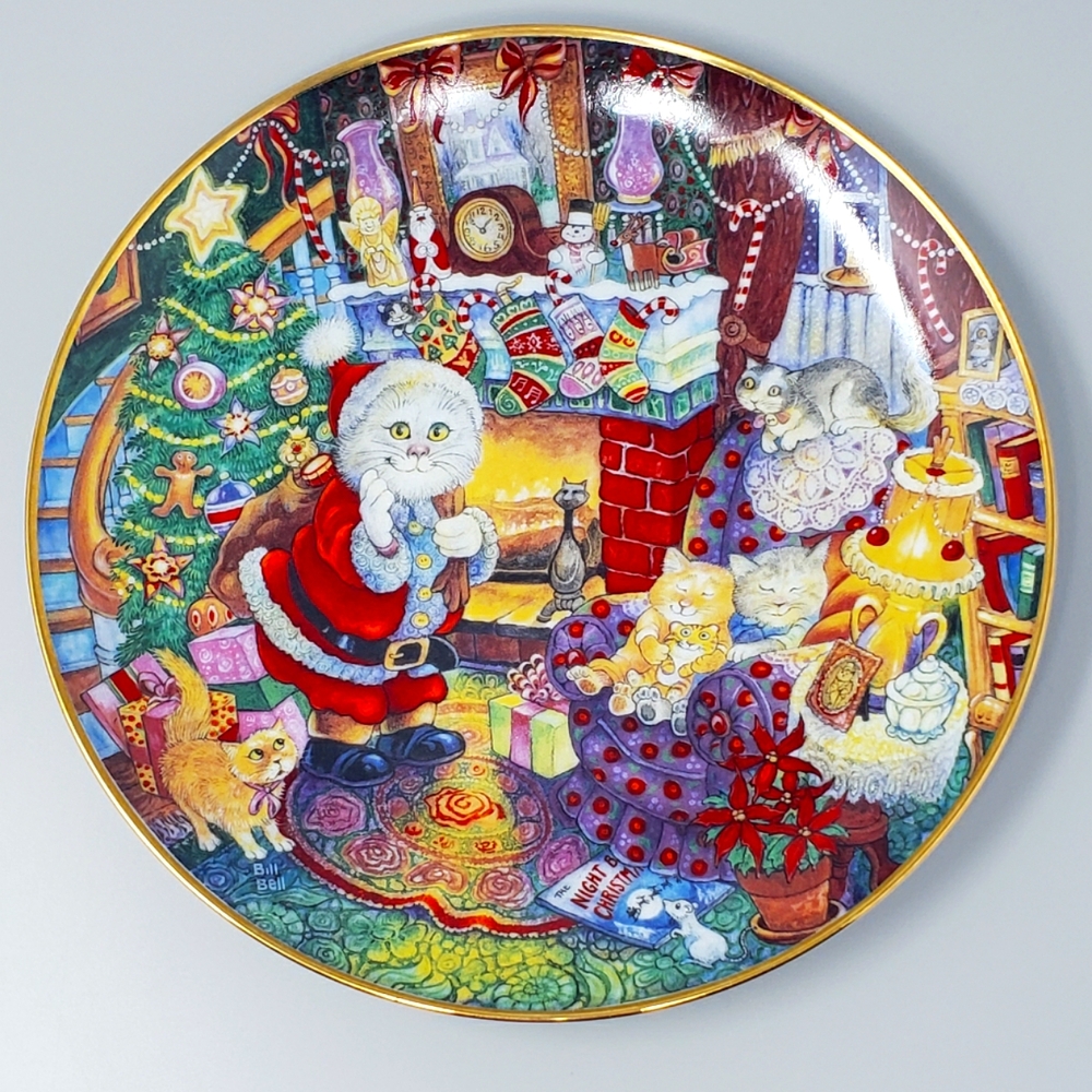 Bill Bell Collector Plate (Plate # LE9345) Limited Edition